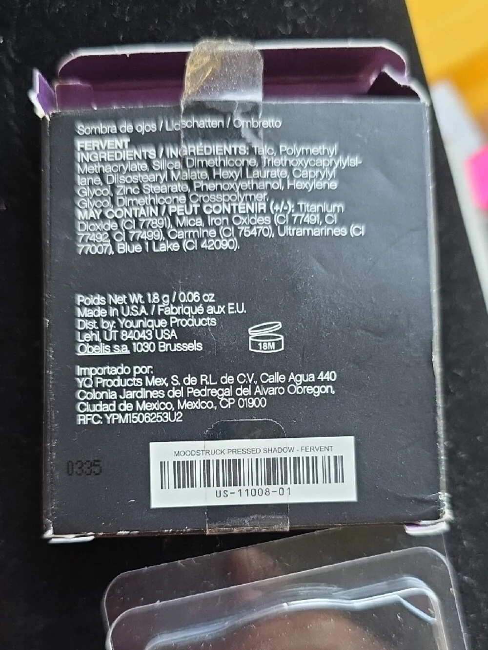 Younique Fervent Single Eyeshadow - Deep Rose Pink